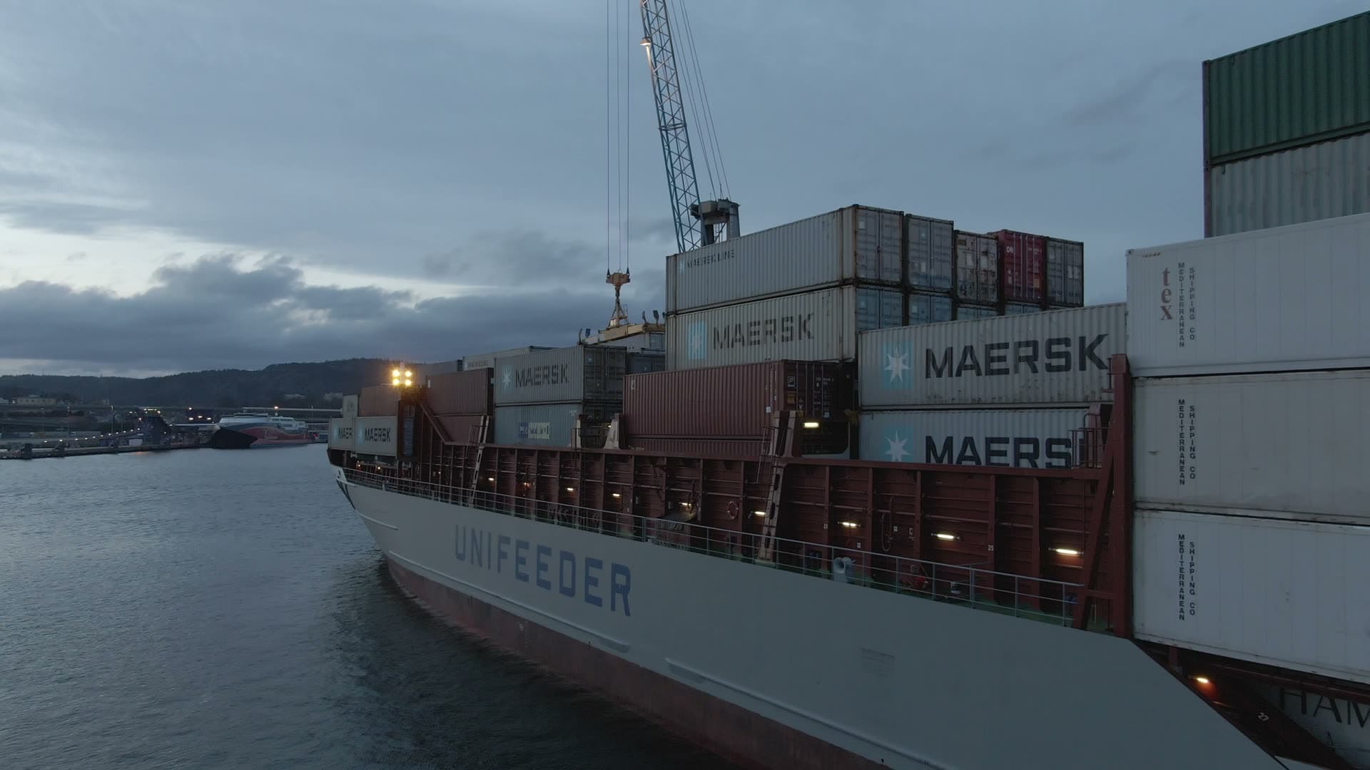 Cargo ship, Kristiansand
