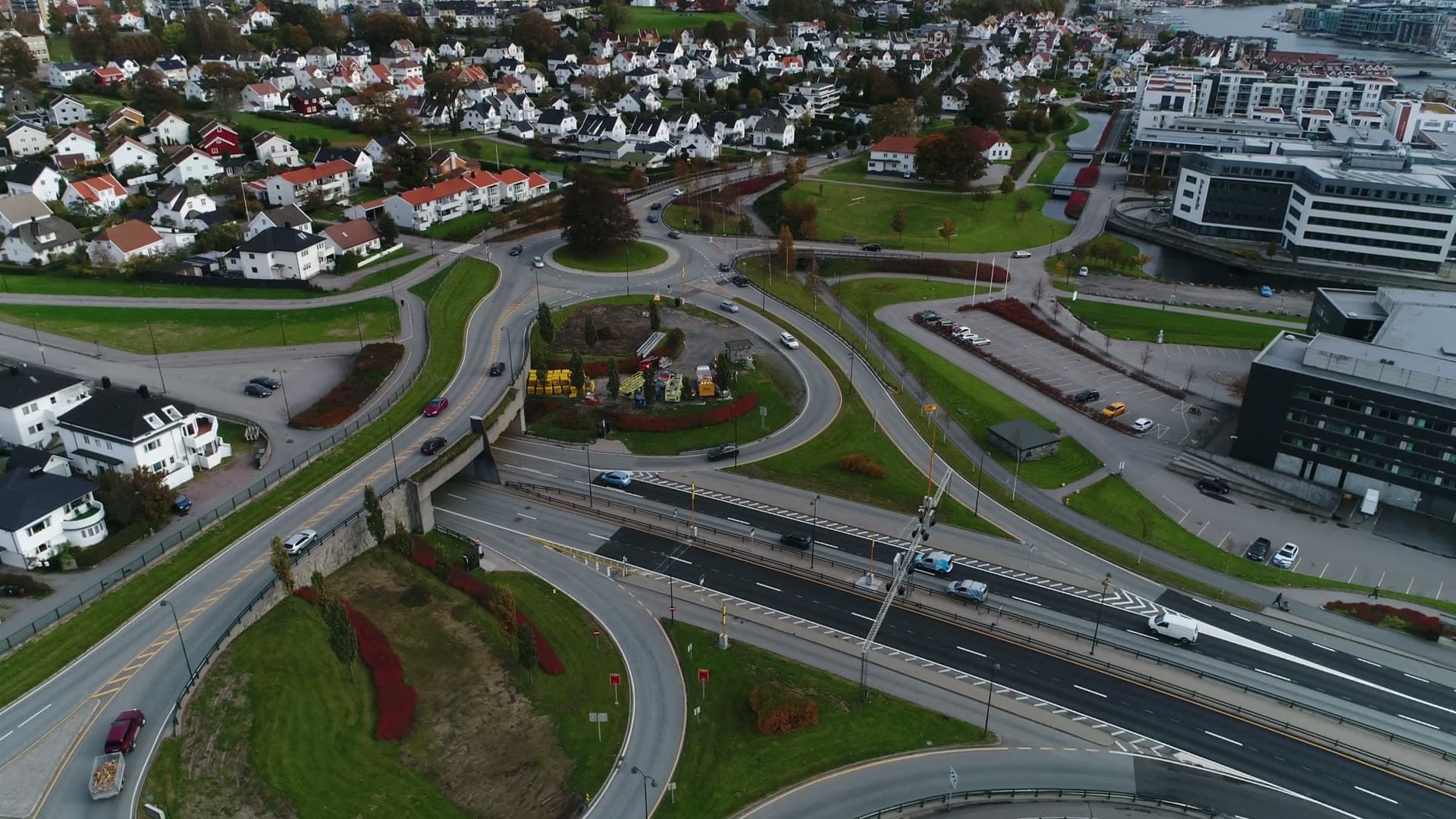 Busy roads, Kristiansand