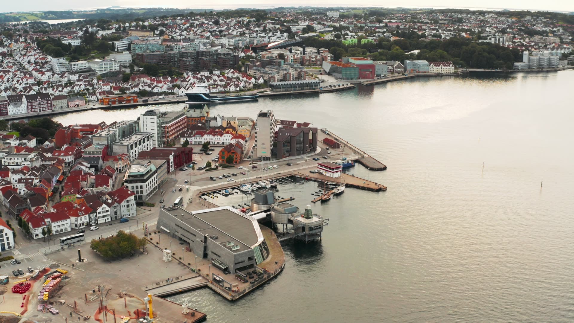 Waterfront redevelopment and harbor construction, Stavanger
