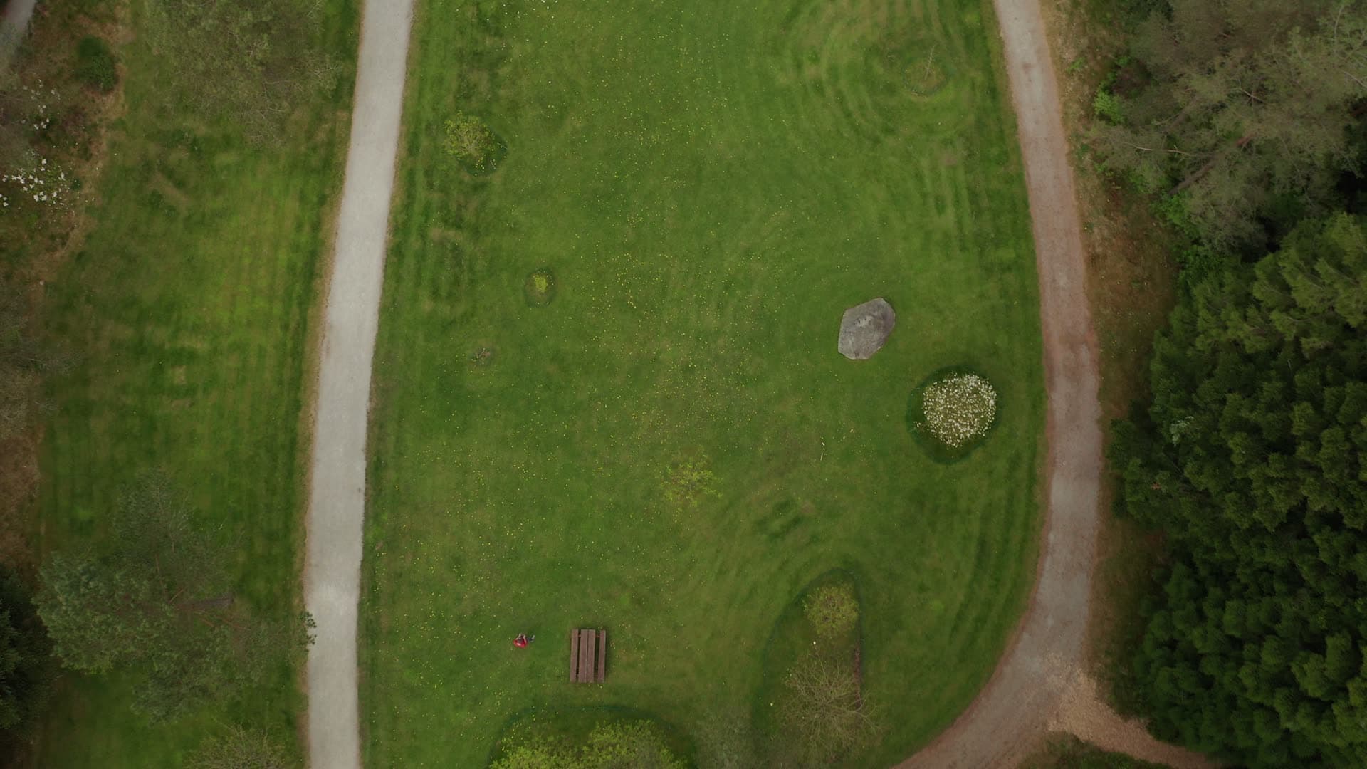 Golf course with forest surroundings, Rogaland Arboret